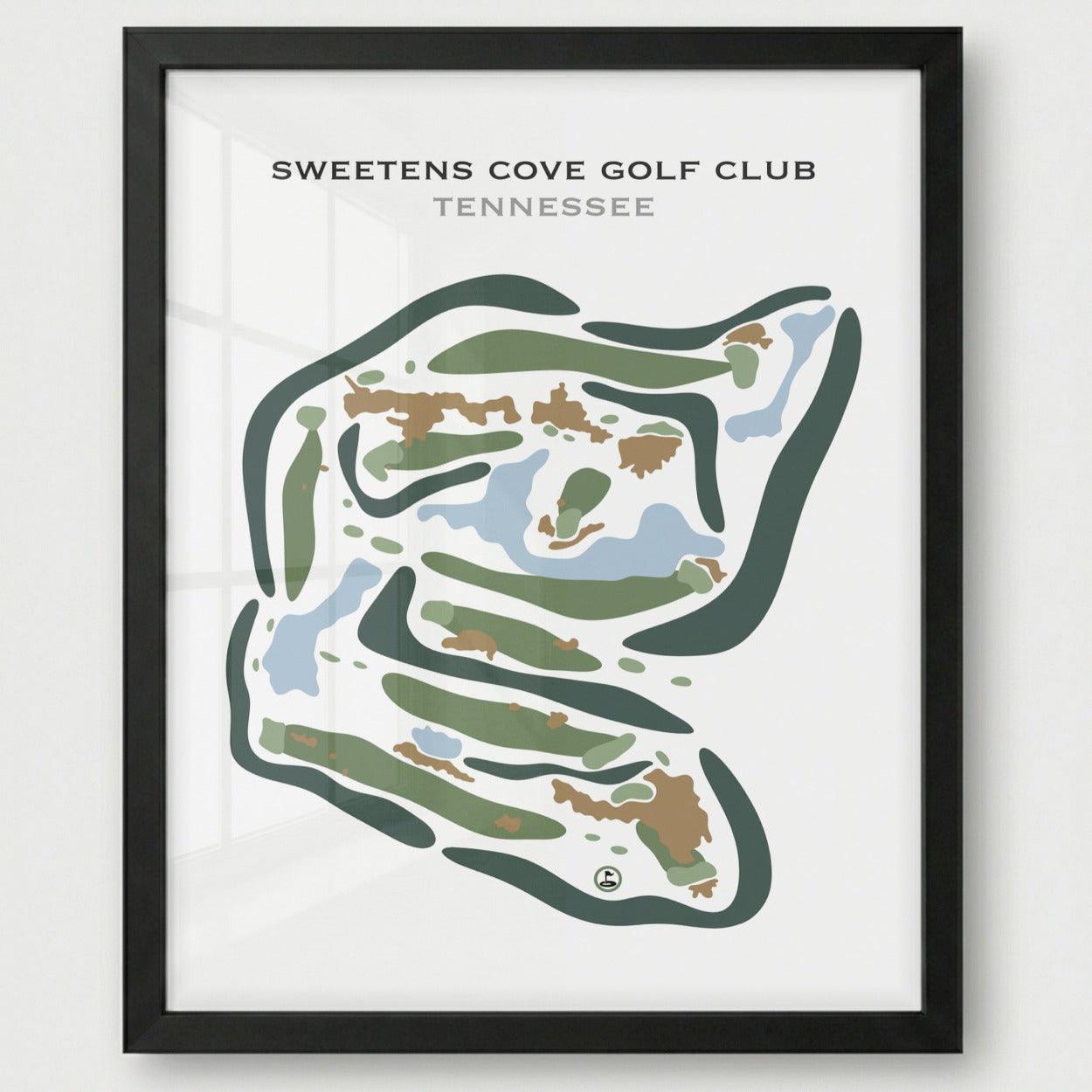 Sweetens Cove Golf Club, Tennessee - Printed Golf Courses