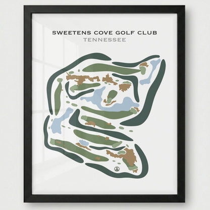 Sweetens Cove Golf Club, Tennessee - Printed Golf Courses