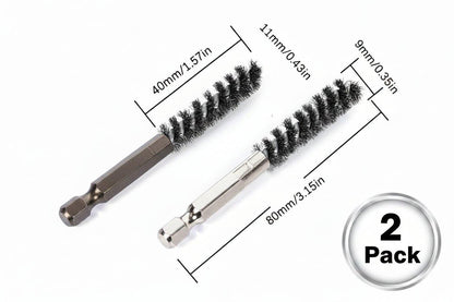 Swing Clean Golf Club Hosel Brush: 2 Pack (1).335 (1).350