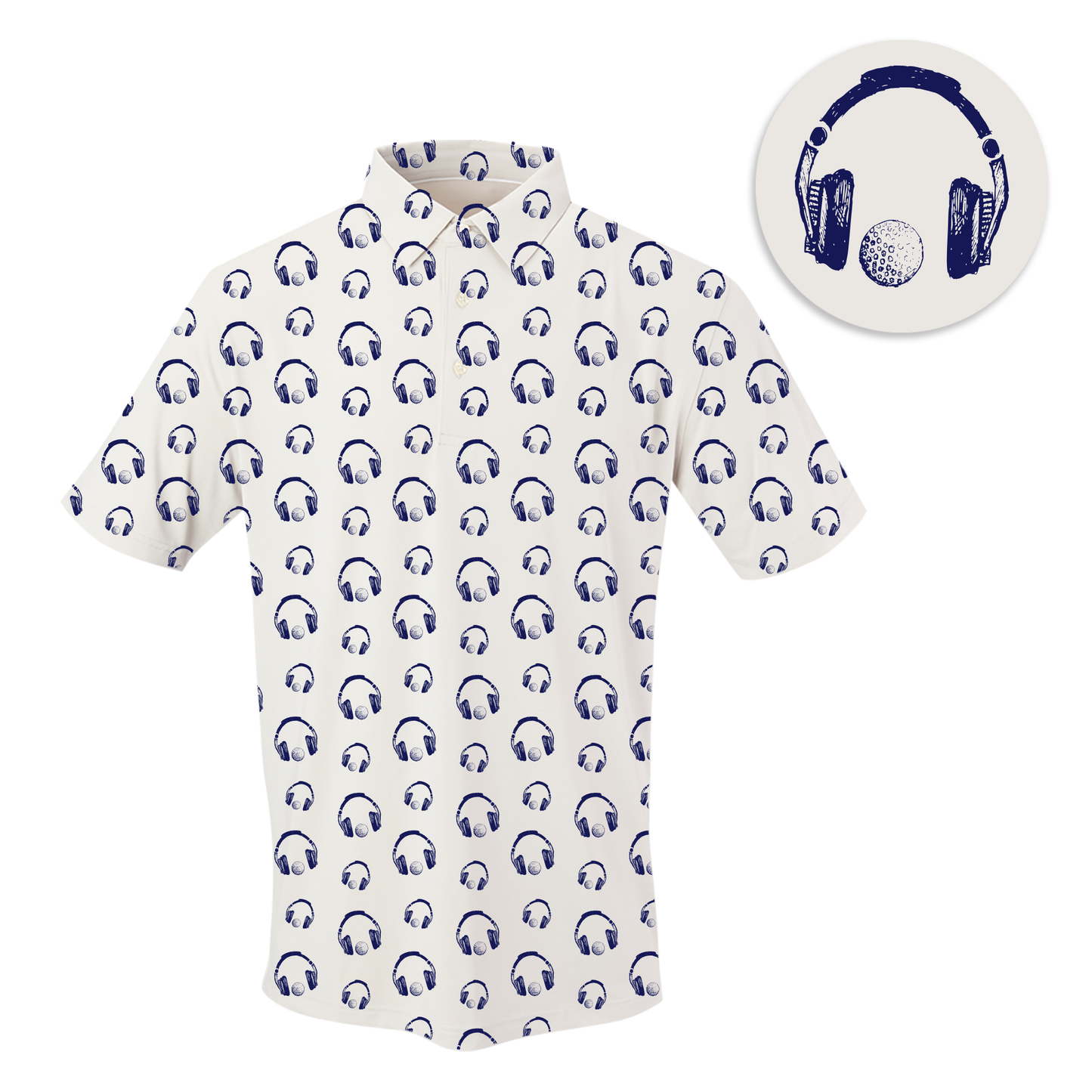 Golf & Hip Hop Men's Polo - Final Sale