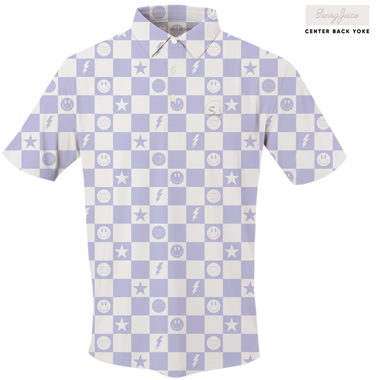 Golf Smile Face Men's Polo - Final Sale