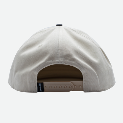 Golf Lincoln Park Muni Unisex Snapback Hat Charcoal/Khaki O/S - Final Sale