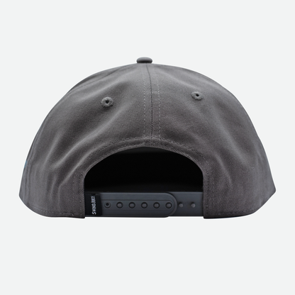 Golf NC Raleigh Muni Unisex Snapback Hat Steel/Charcoal O/S - Final Sale