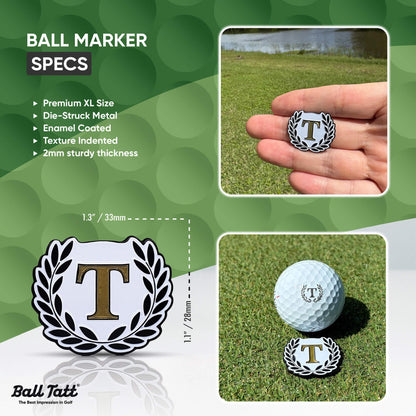 T Monogram w/ Ball Marker - GOLF LEAGUE