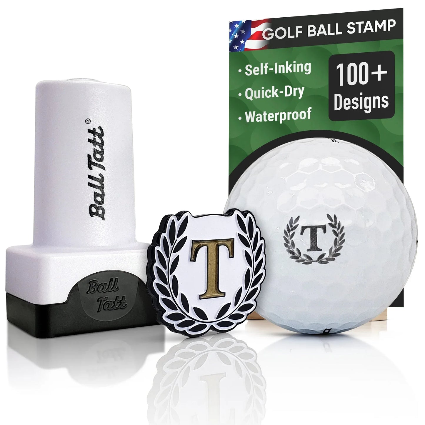 T Monogram w/ Ball Marker - GOLF LEAGUE