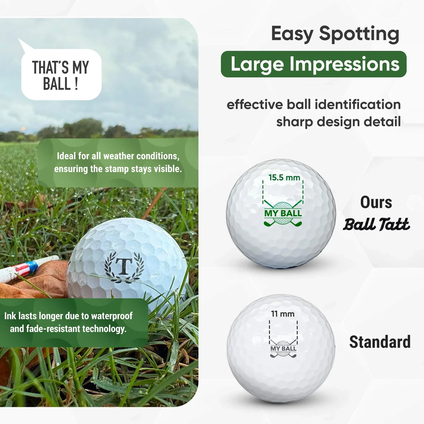 T Monogram w/ Ball Marker - GOLF LEAGUE