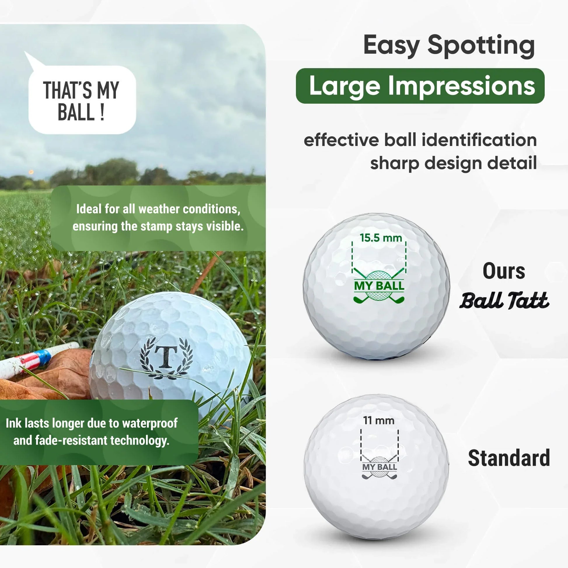 T Monogram w/ Ball Marker - GOLF LEAGUE