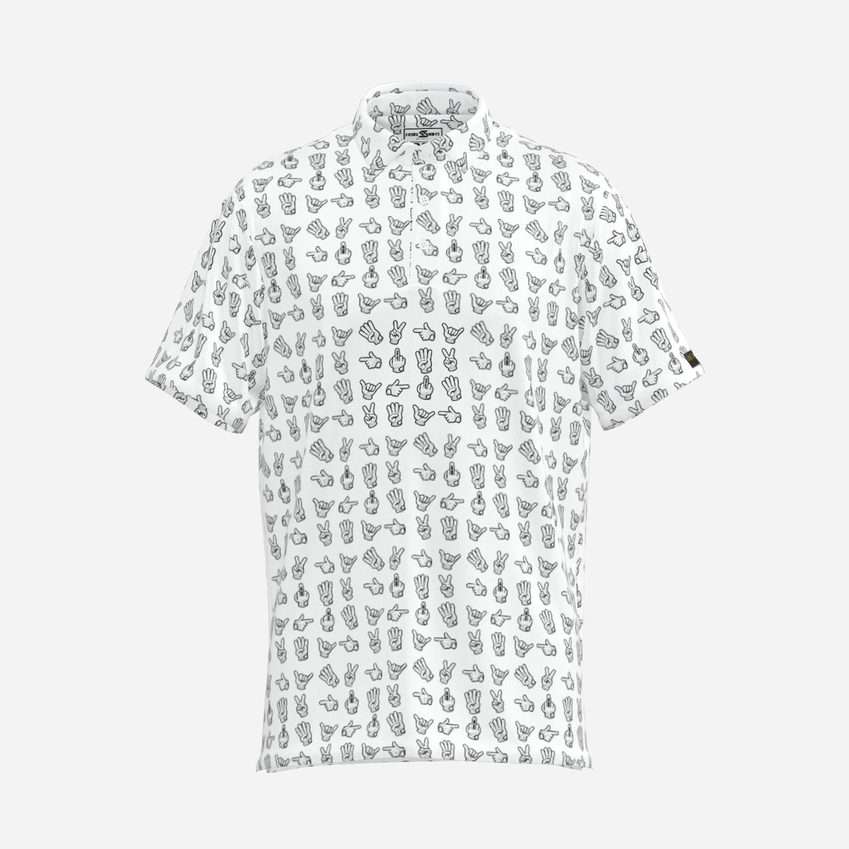 Talk to the Glove Men's Premium Golf Polo