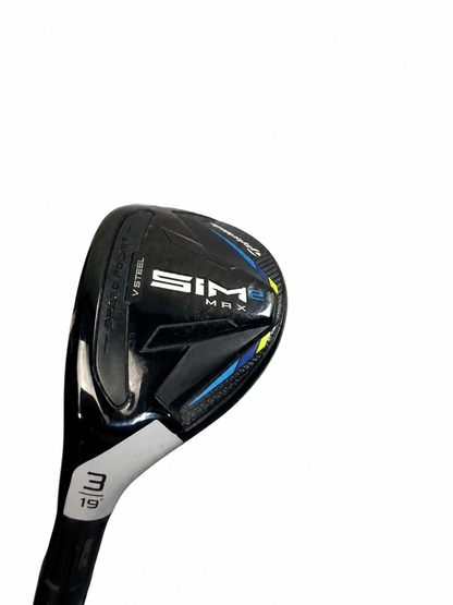 TaylorMade SIM2 MAX 3 Hybrid 19° Ventus 7-S Stiff LH Used