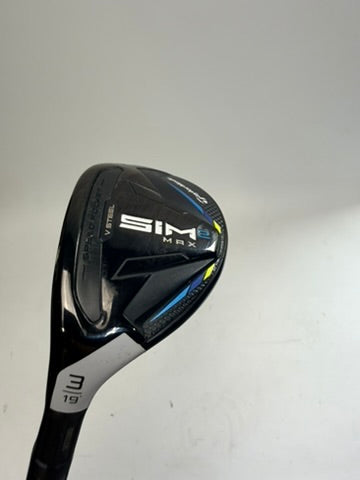 TaylorMade SIM2 MAX 3 Hybrid 19° Ventus 7-S Stiff LH Used