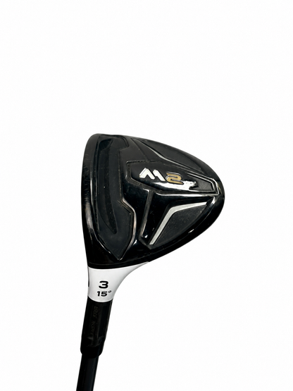 TaylorMade M2 3 Wood 15° Matrix OZIK M4 X-Stiff LH Used