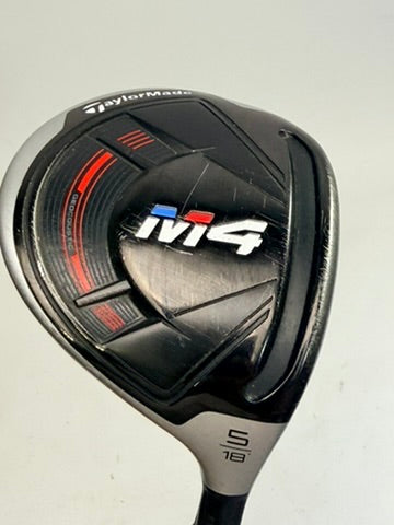 TaylorMade M4 5 Wood 18° Ventus TR FW 5-R Regular RH Used