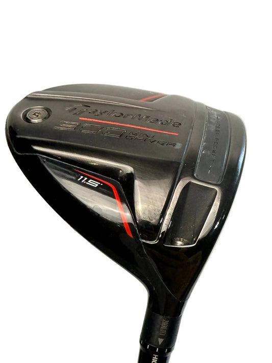 TaylorMade 300 Mini Driver Black 11.5° RH MiDr Proto 65R 3.5 Regular Used