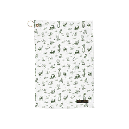Tee It Up Microfiber Golf Towel — Iron Sight Golf