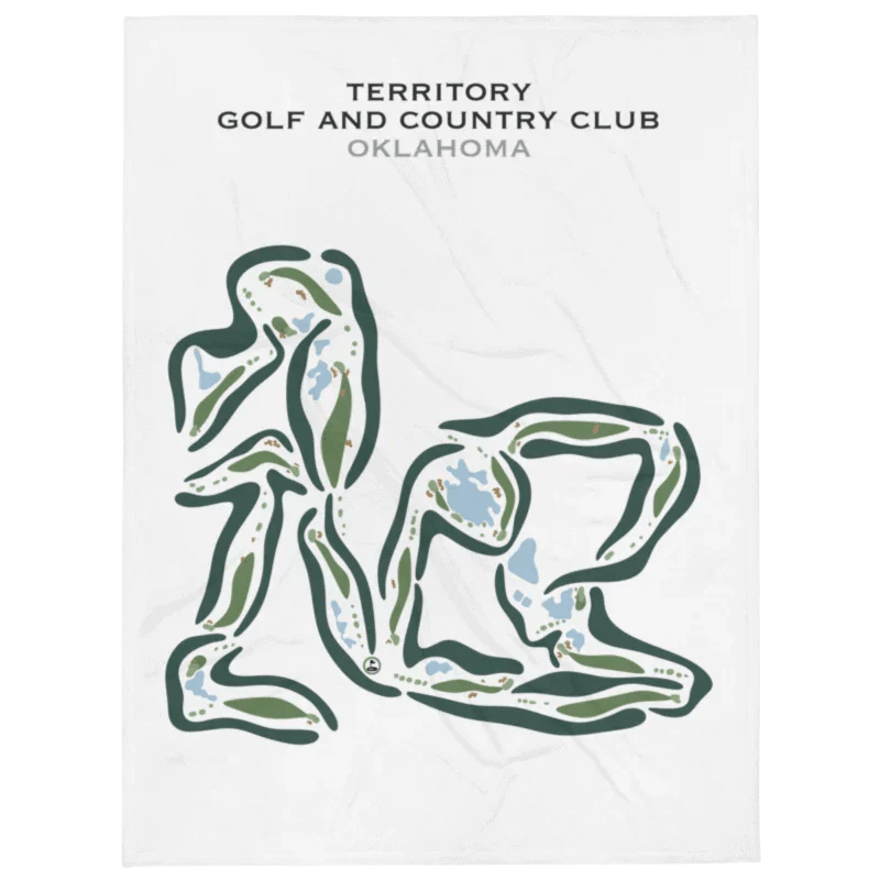 Territory Golf & Country Club, Oklahoma - Printed Golf Courses
