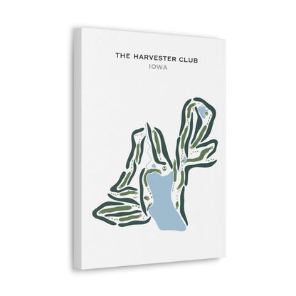 The Harvester Club, Iowa - Printed Golf Courses