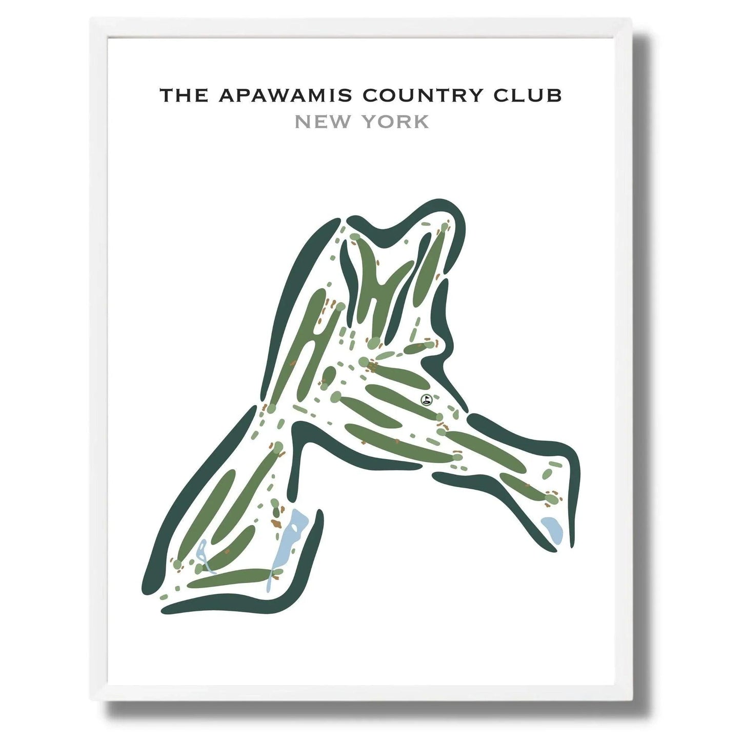 The Apawamis Country Club, New York - Printed Golf Courses