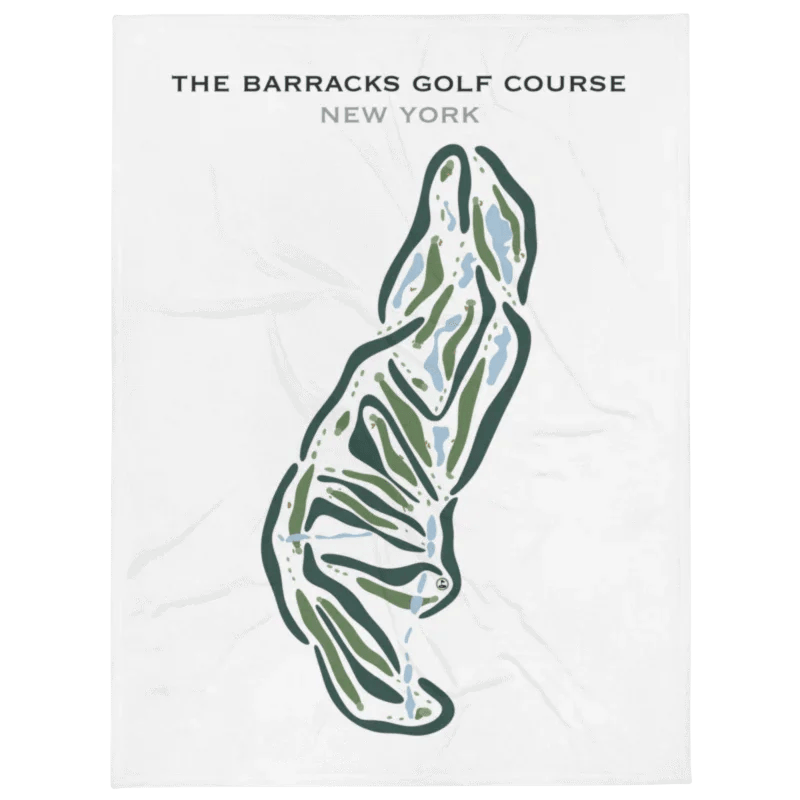 The Barracks Golf Course, New York - Printed Golf Courses