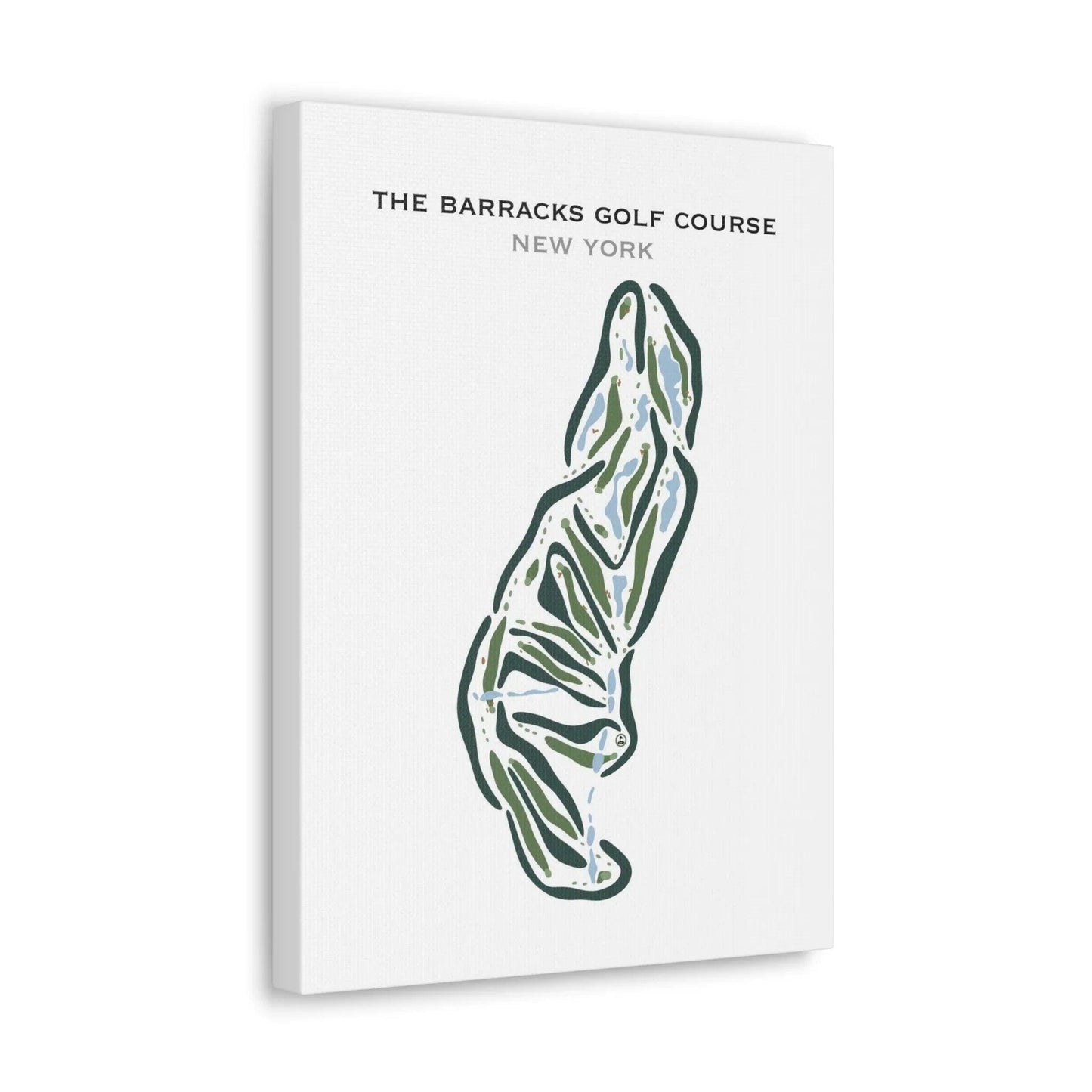 The Barracks Golf Course, New York - Printed Golf Courses