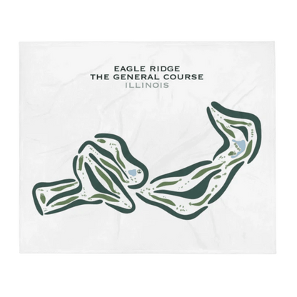 Eagle Ridge The General Golf Course, Illinois - Printed Golf Courses