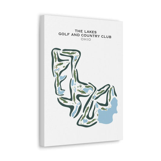 Lakes Golf & Country Club, Ohio - Printed Golf Courses