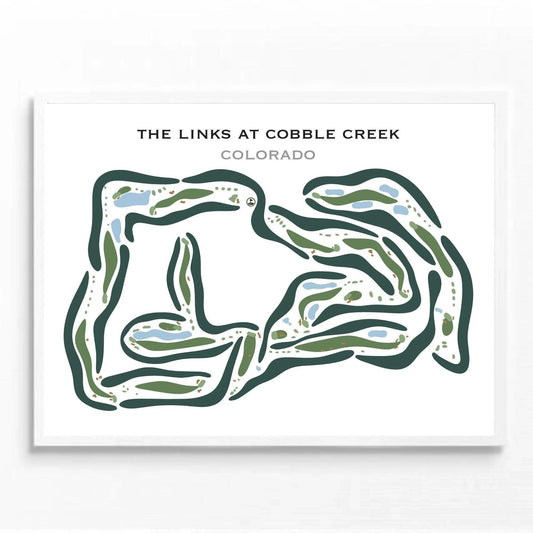 The Links at Cobble Creek, Colorado - Printed Golf Courses