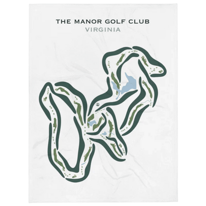 The Manor Golf Club, Virginia - Printed Golf Courses