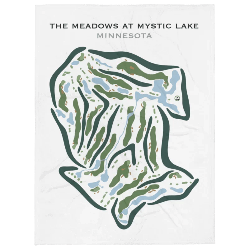 The Meadows at Mystic Lake, Minnesota - Printed Golf Courses