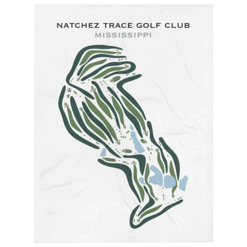 Natchez Trace Golf Club, Mississippi - Printed Golf Courses