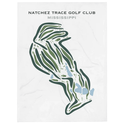Natchez Trace Golf Club, Mississippi - Printed Golf Courses
