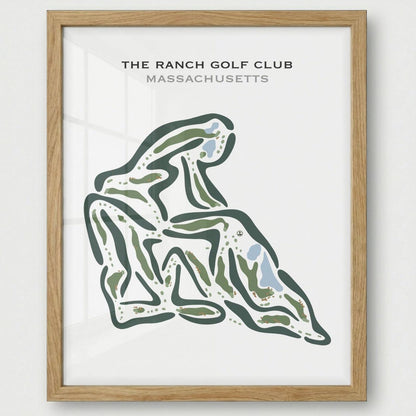 The Ranch Golf Club, Massachusetts - Printed Golf Courses