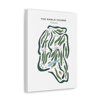 The Rawls Course, Texas - Printed Golf Courses