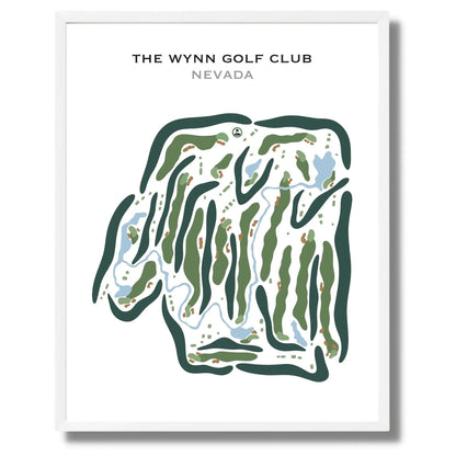 The Wynn Golf Club, Nevada - Printed Golf Courses