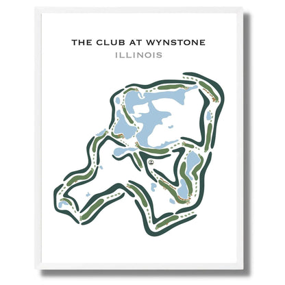 The Club at Wynstone, Illinois - Printed Golf Courses