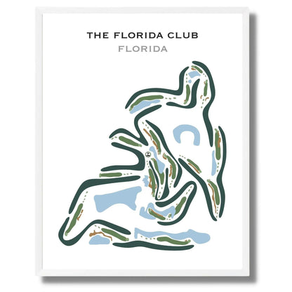 The Florida Club, Florida - Printed Golf Courses