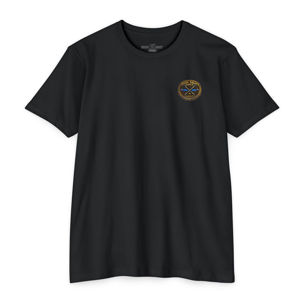 Thin Blue Line Code Four Golf T-Shirt — Iron Sight Golf