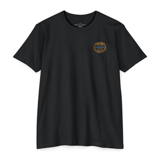 Thin Blue Line Code Four Golf T-Shirt — Iron Sight Golf
