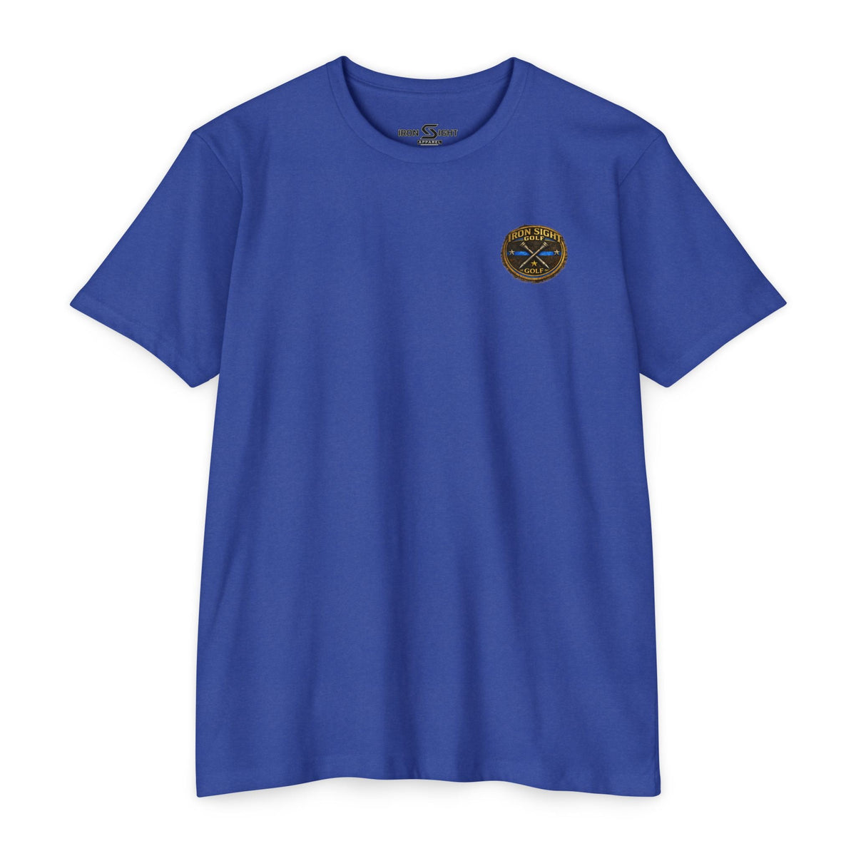 Thin Blue Line Code Four Golf T-Shirt — Iron Sight Golf