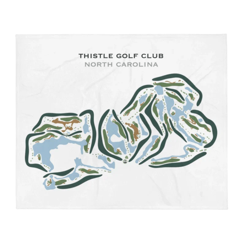 Thistle Golf Club, North Carolina - Printed Golf Courses