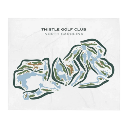 Thistle Golf Club, North Carolina - Printed Golf Courses