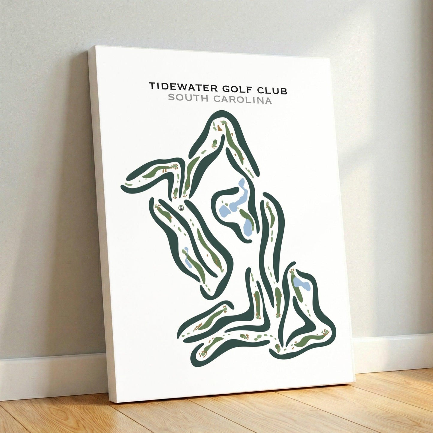Tidewater Golf Club, South Carolina - Printed Golf Courses