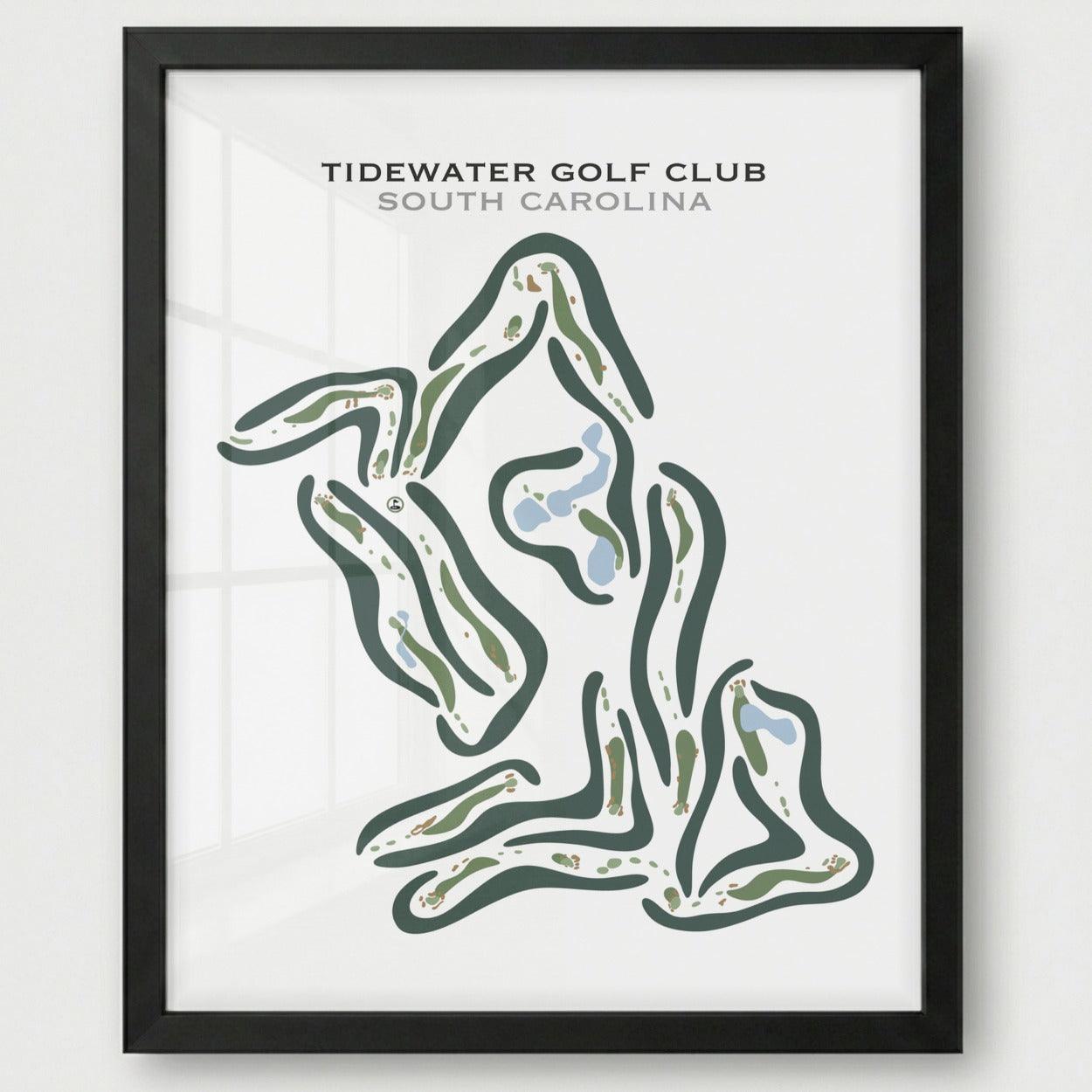 Tidewater Golf Club, South Carolina - Printed Golf Courses