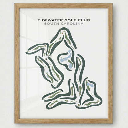 Tidewater Golf Club, South Carolina - Printed Golf Courses
