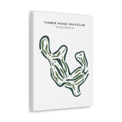 Timber Ridge Golf Club, Wisconsin - Printed Golf Courses