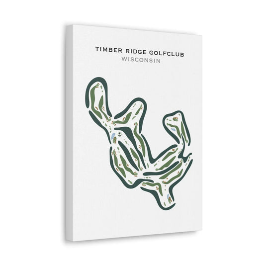 Timber Ridge Golf Club, Wisconsin - Printed Golf Courses