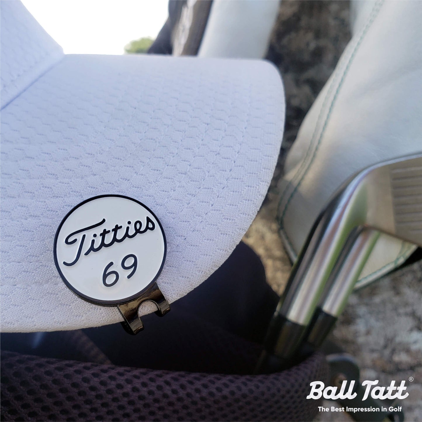 Titties 69 Hat Clip Set