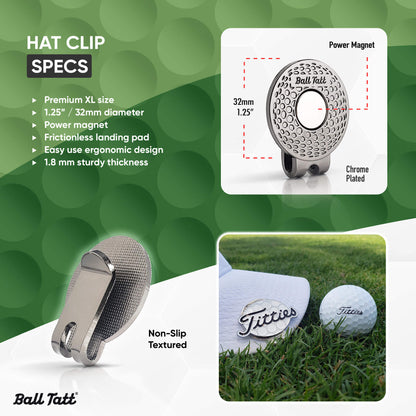 Titties Hat Clip Set