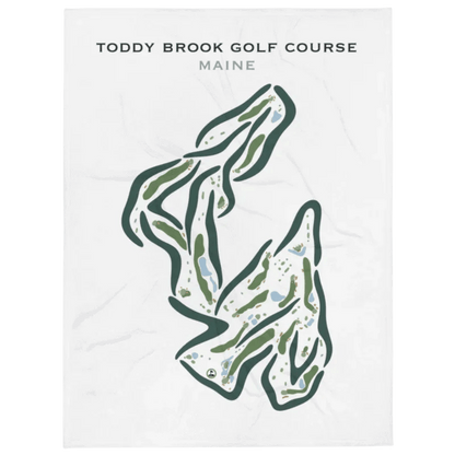 Toddy Brook Golf Course, Maine - Printed Golf Courses