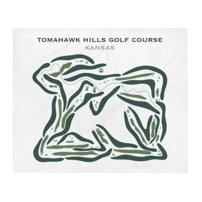 Tomahawk Hills Golf Course, Kansas - Printed Golf Courses