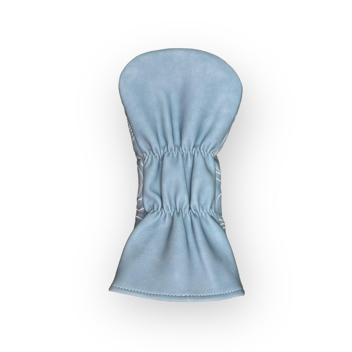 Topographic Edition - Carolina Blue / Embroidered Pure White